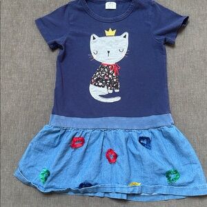 Cat princess dress Size 4-5 year old